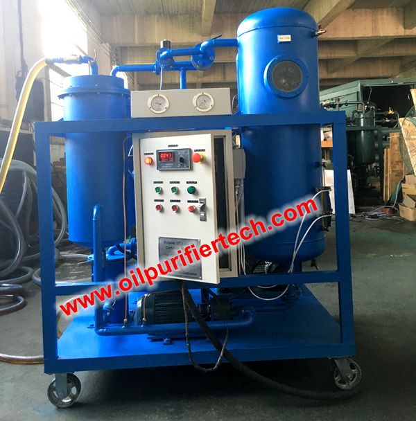 Turbine oil Vacuum dehydration plantturbine oil purification machine and vacuum cleaner