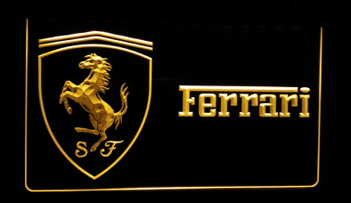 LS215FerrariNeonLightSign