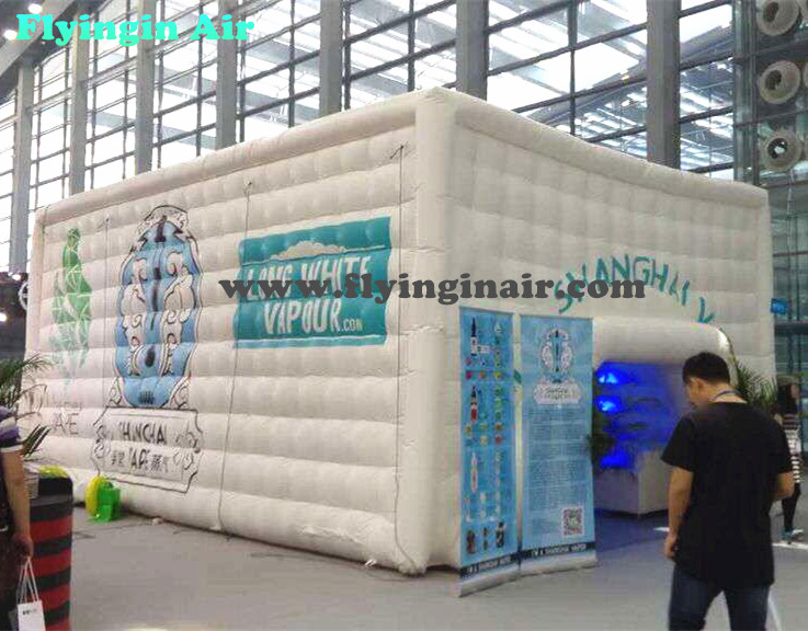 PVC Advertising Inflatable Cube Tent for Exhibition and Advertisement