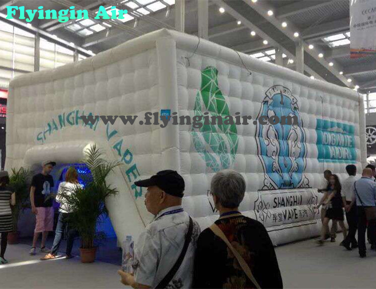 PVC Advertising Inflatable Cube Tent for Exhibition and Advertisement