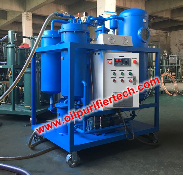 Turbine oil Vacuum dehydration plantturbine oil purification machine and vacuum cleaner