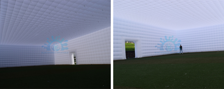 Sport Games Inflatable Tent Large White Nylon Inflatable Tent