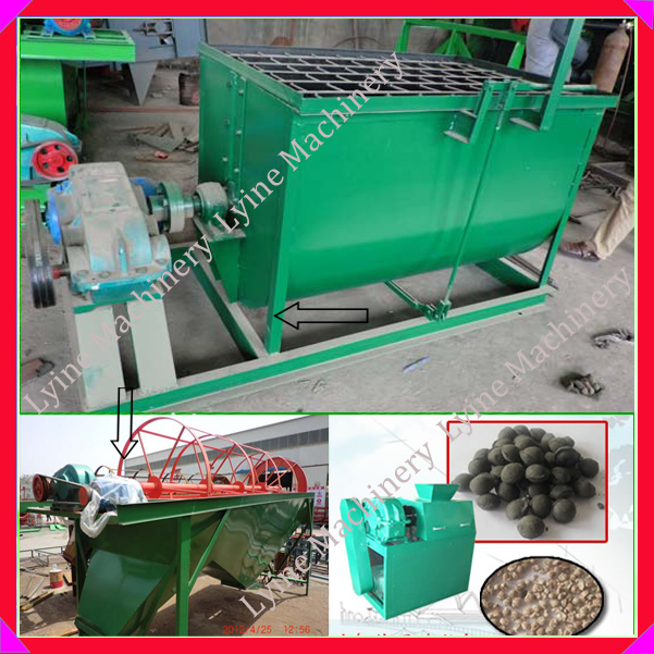 Cow Manure Fertilizer Pellet Machine Chicken Manure Organic Compost Machine