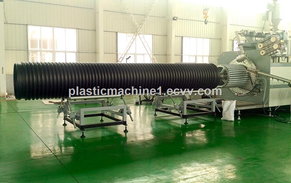 HDPE Krah corrugated pipe making machine