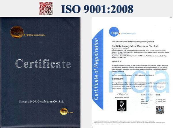 factory supply ASTM B777 tungsten bar