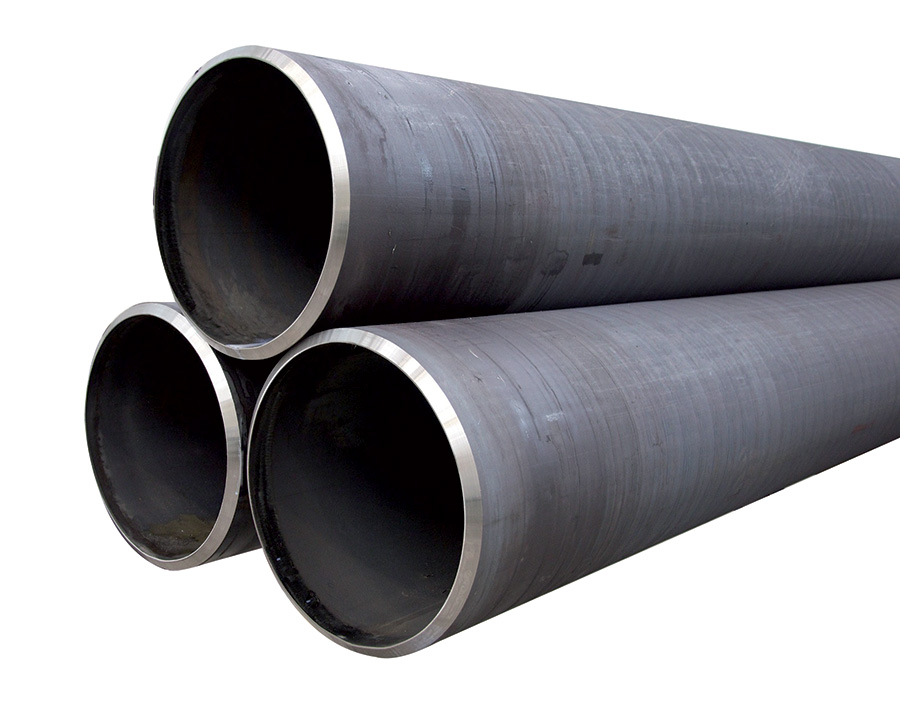 Nickel base alloy lined pipe