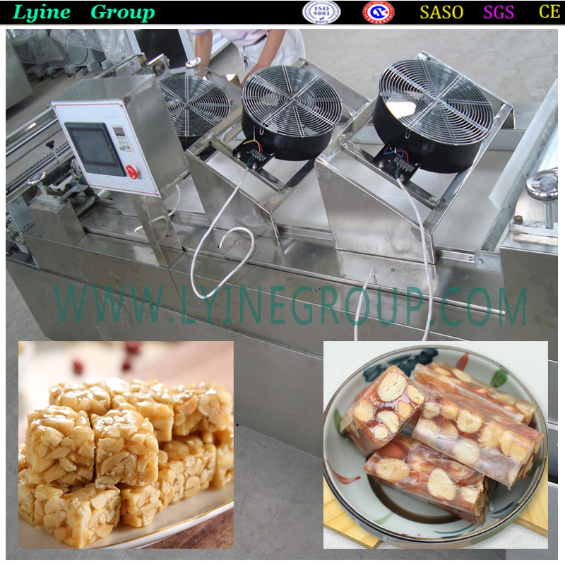 Perfect cutting multifunction automatic peanut candypeanut brittlechikkis machine