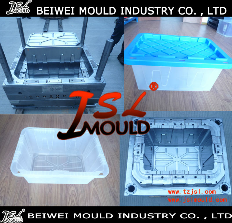 Injection Plastic Tote box mould