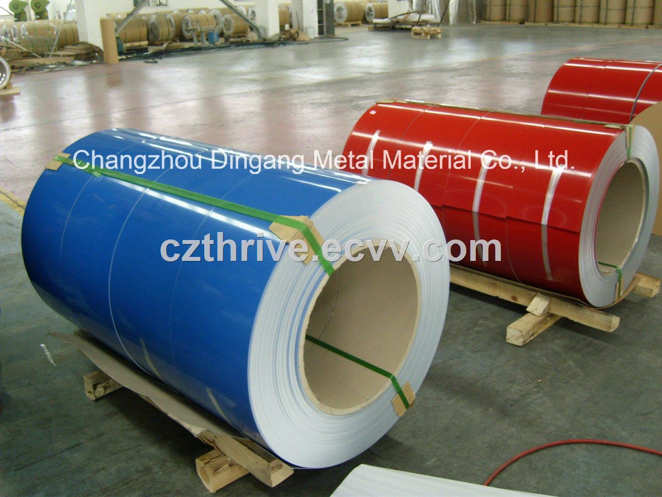 color coated aluminum small coil for Colonial gutter color coated aluminum small coil for Colonial gutter