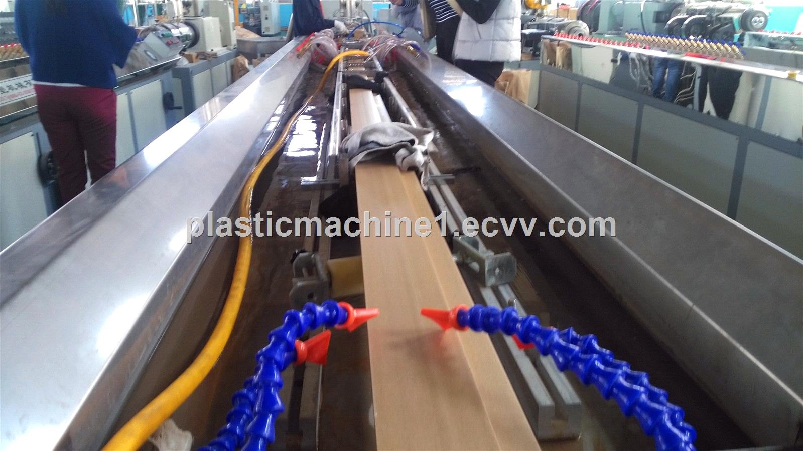 Solid type WPC PVC door frame making machine