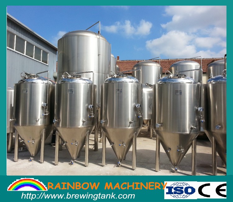 1000L beer fermentation vessel beer fermenting equipment