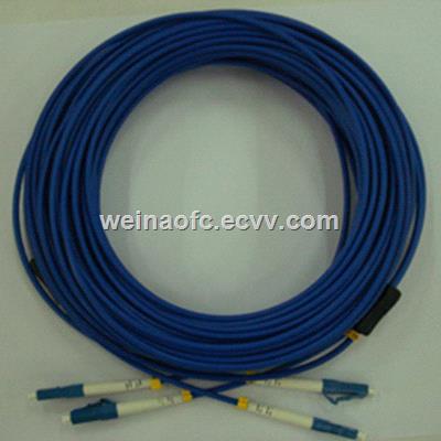 Armored Optical Fiber Patch Cord LCLC singlemode duplex