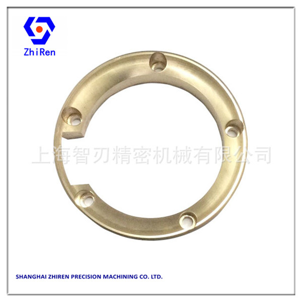 Automobile Exhaust Pipe Splash Proof Locating Brass Ring Fixture Part