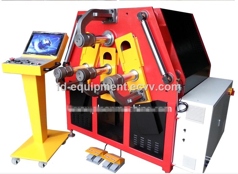 CNC 3 roller pipe bending machine