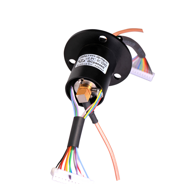 High Speed Data Transmission Slip Ring With 12 Circuits High FrequencyLPC1C1202