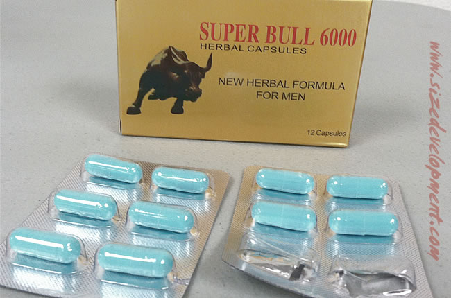 Super Bull 6000 Herbal Blue Sex Capsules 12pills From China Manufacturer Manufactory Factory