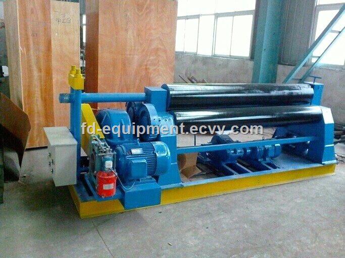 W1140x2500 rolling machine hydraulic roll bending machine