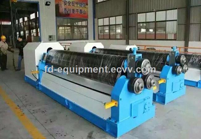 W1140x2500 rolling machine hydraulic roll bending machine