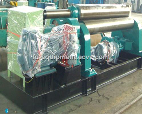 W1150x3000 mechanism 3roller plate rolling machine