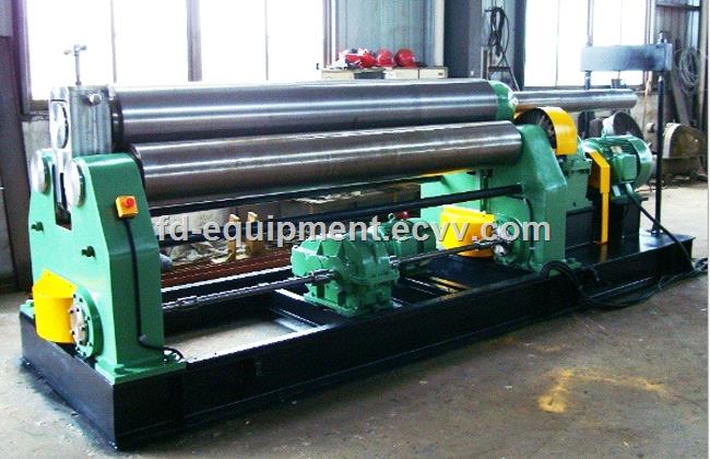 W1150x3000 mechanism 3roller plate rolling machine