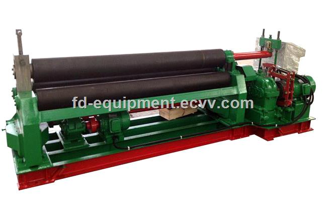 W116x3000 series mechanism 3roller plate rolling machine