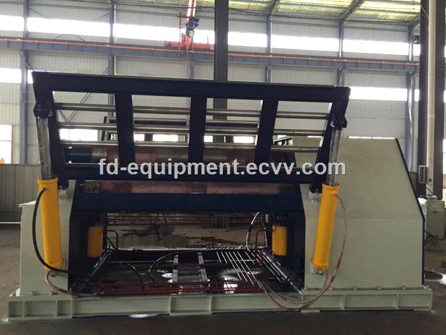 W12 series 4 rollers hydraulic plate rolling machine