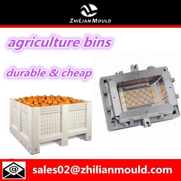 Customized Industrial Plastic Pallet Box Mould