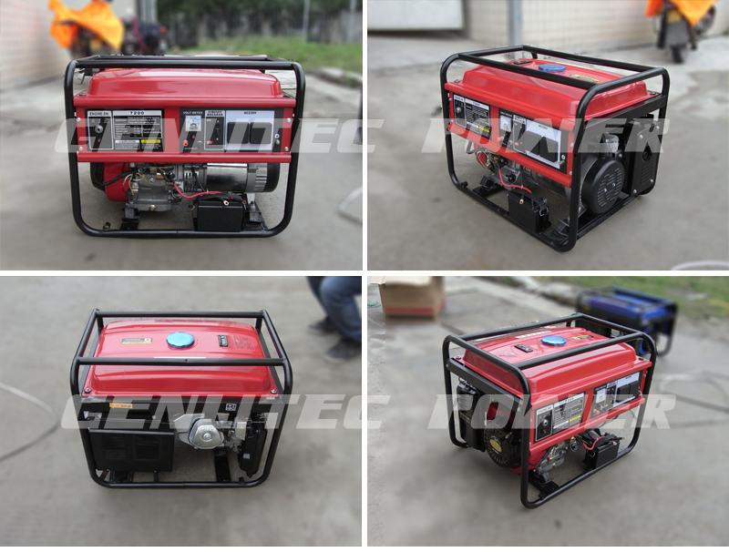 1kw to 8kw Portable Gasoline Generator with 100 Copper Wire Alternator