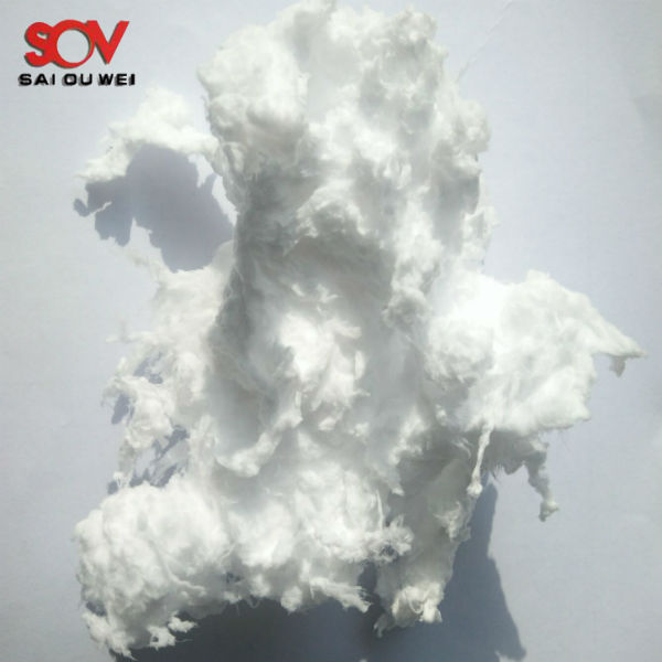 Factory Supply Snow White Superfine Inorganic Fibers Spraying Glass Wool