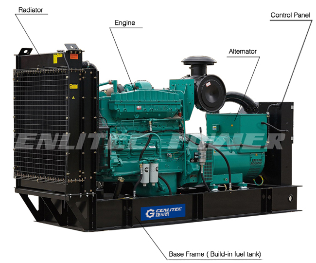 Silent 40KW50KVA Cummins Engine diesel generator
