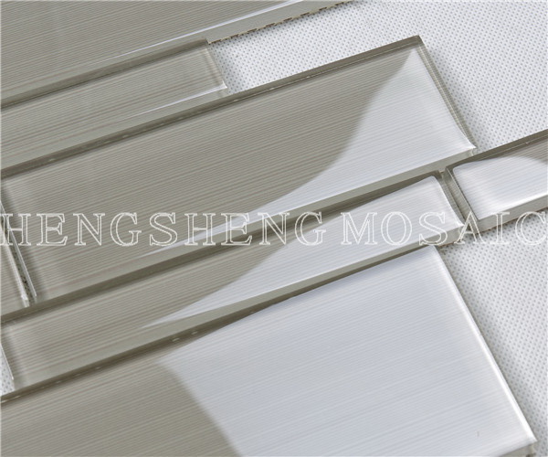 HYM100 WellDesigned Crystal Glass Brick Tiles for Back splash