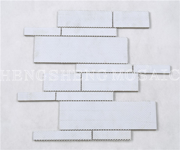 HYM100 WellDesigned Crystal Glass Brick Tiles for Back splash