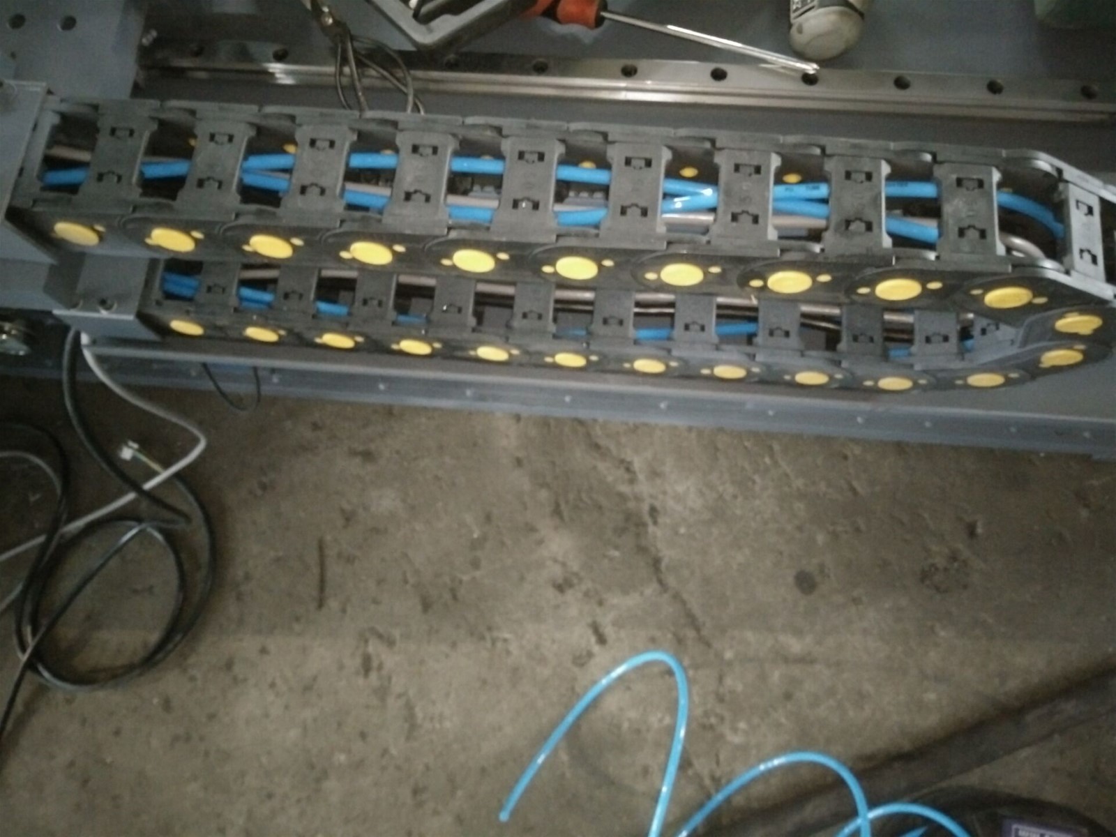carbon steel pipe punching machine used in railway tunnel with best quality