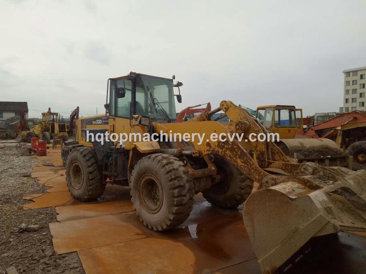 Japanese Original Used Front LoaderHighQuality WA3205 WA320 WA380 WA400 Wheel Loader