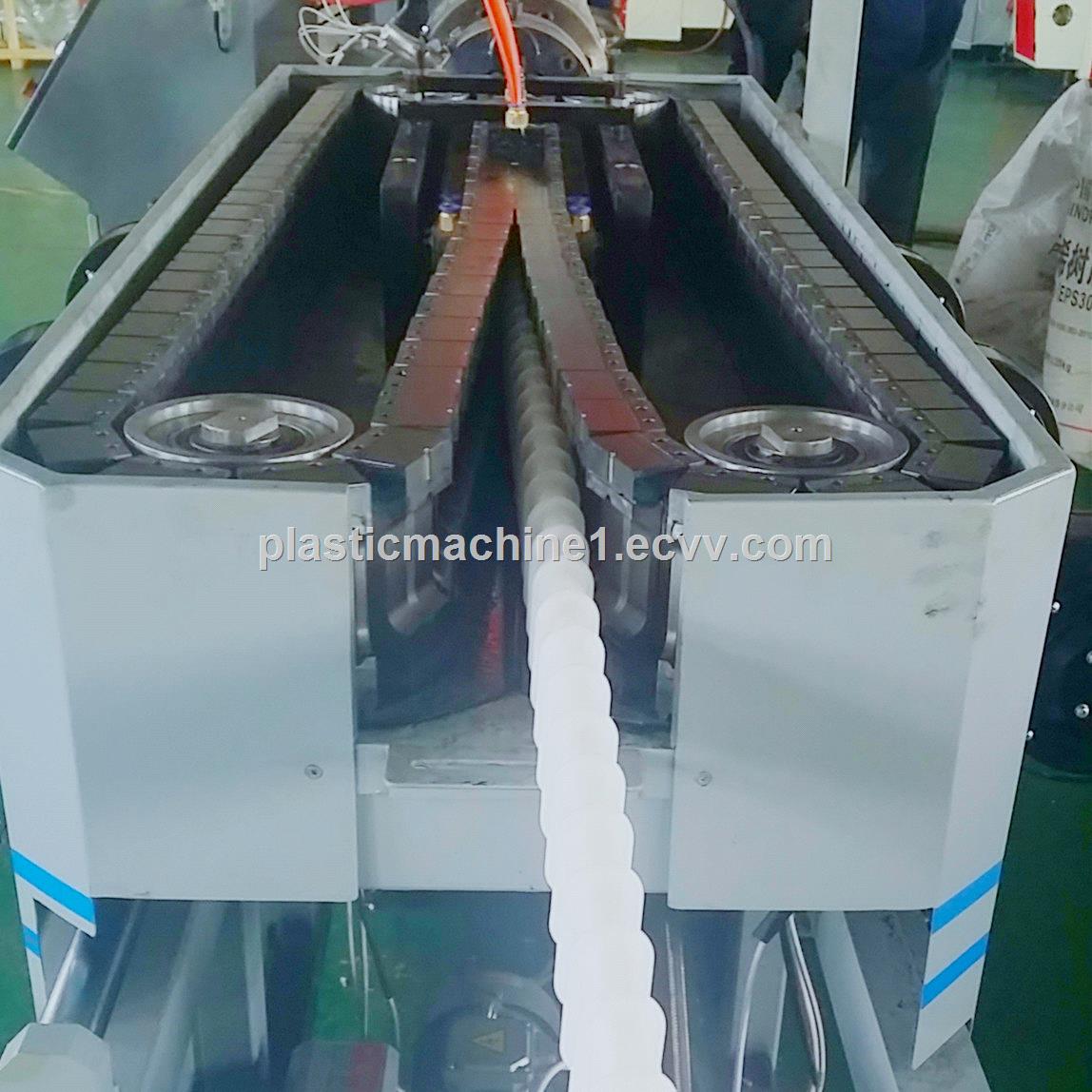 PE prestressed Prestressing corrugated pipe making machine