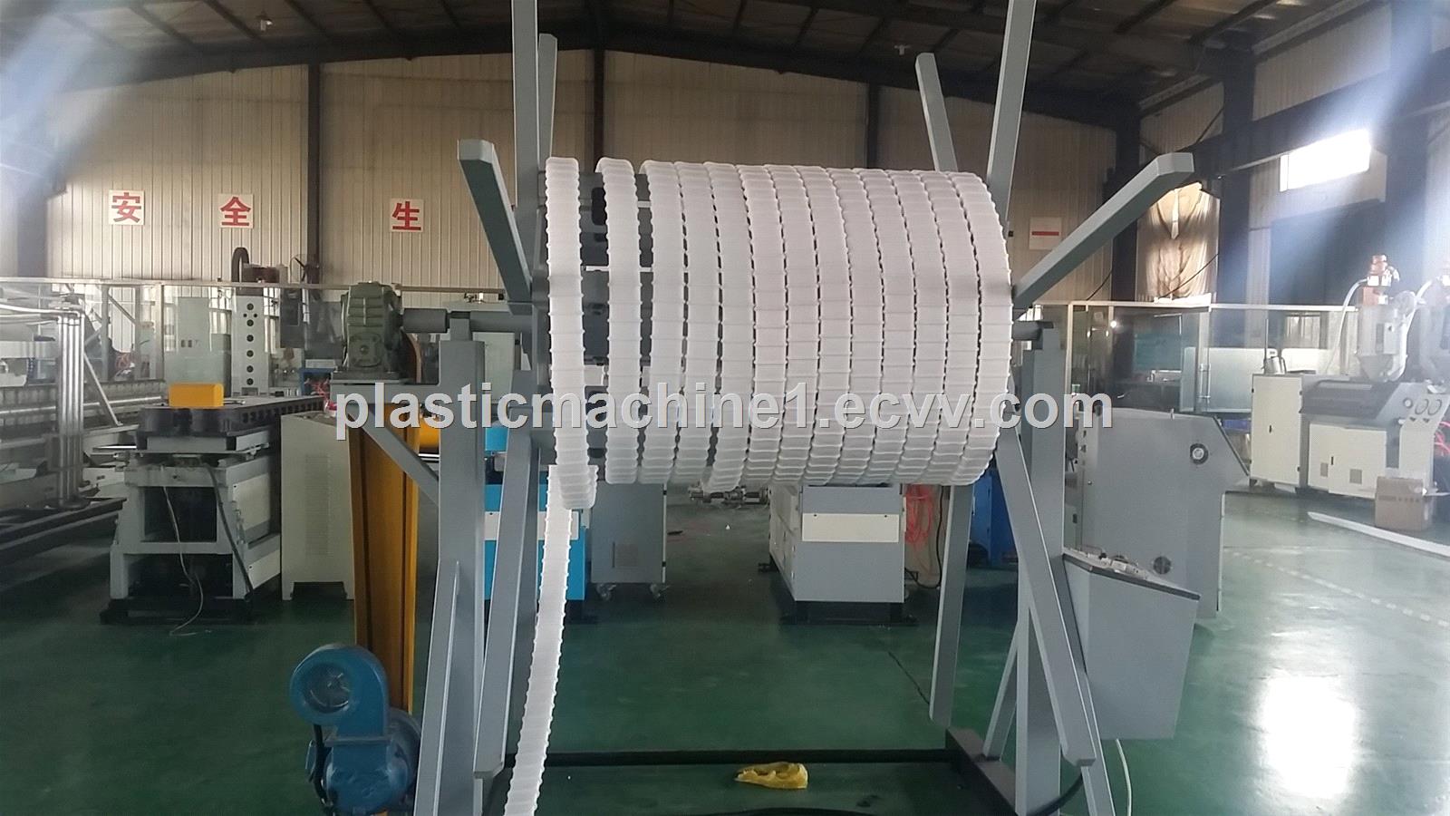 PE prestressed Prestressing corrugated pipe making machine