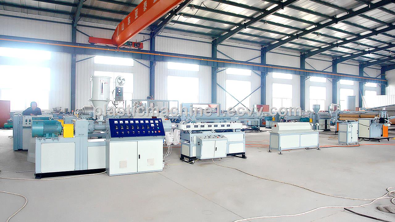 2025mmin High Speed PP PE PVC corrugated pipe making machine