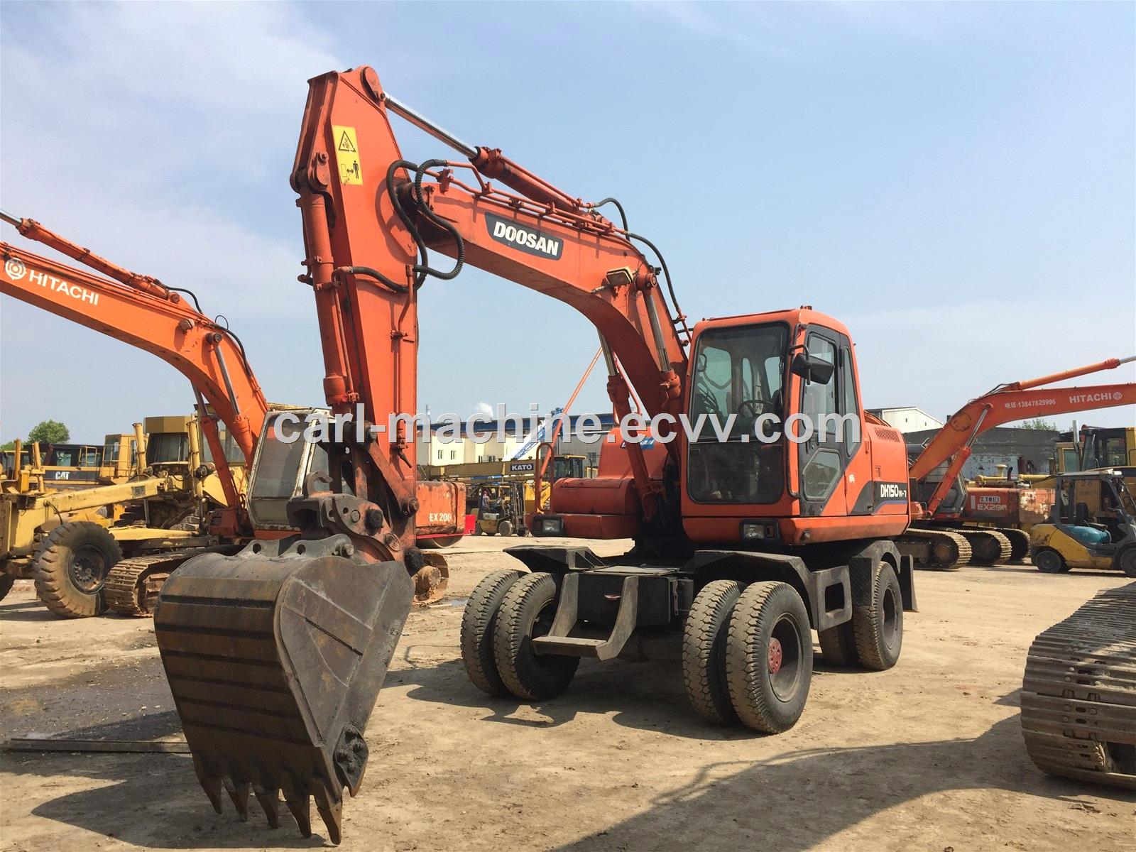 DOOSAN DH150W7 Wheel excavator DOOSAN DH150W7 Wheel excavator