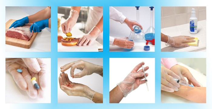 InjectionPuncture Instrument Properties powder free vinyl gloves
