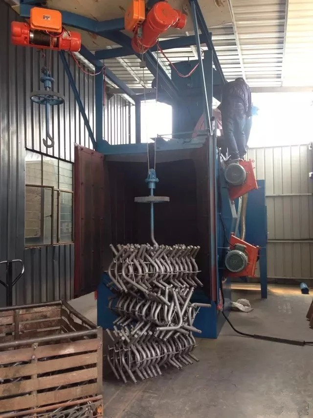 CE Approved hook shot blasting machine for foundry forging mechanical and steel industry