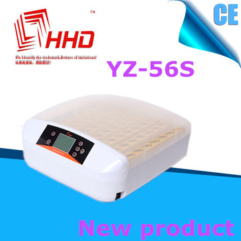 YZ56S automatic quail incubators for hatching eggs CE Approved auto controllable temperature for sale