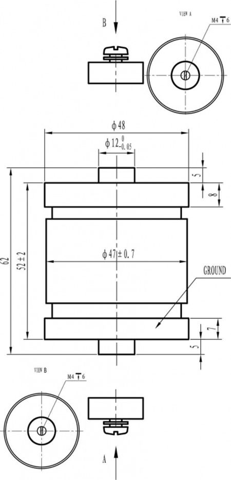 Fixed Vacuum Capacitor CKT501027