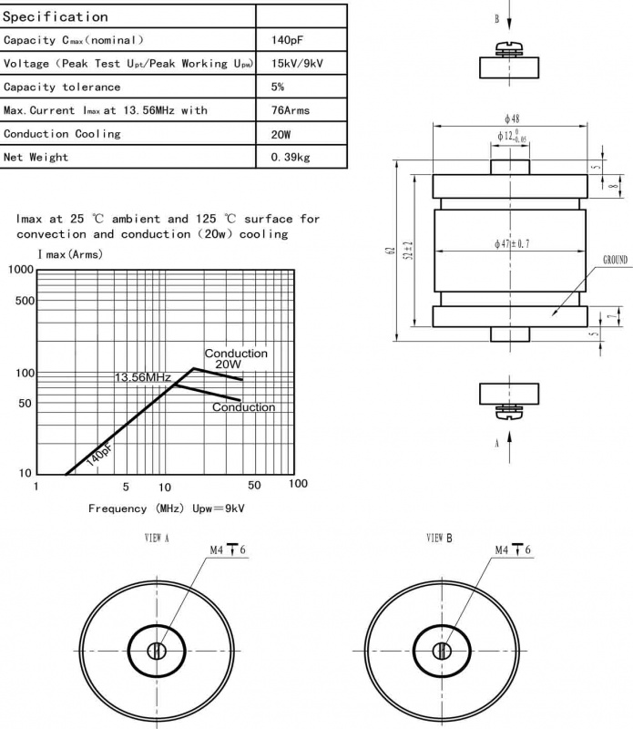 Fixed Vacuum Capacitor CKT1401076