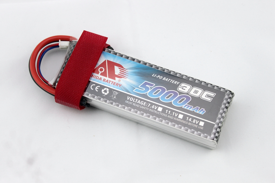 5000mAh 111V 30C rechargeable lithium polymer battery for RC airplanes