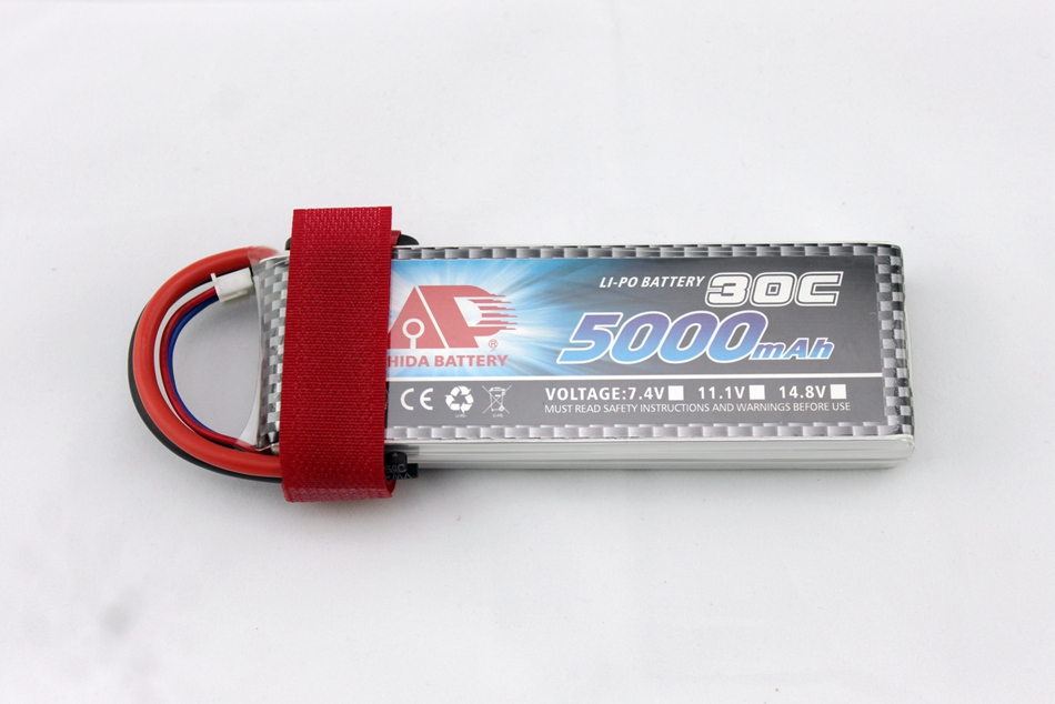 5000mAh 111V 30C rechargeable lithium polymer battery for RC airplanes