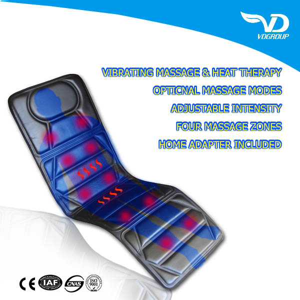 10 Motors Infrared Heat Vibration Massage Cushion 10 Motors Infrared Heat Vibration Massage Cushion