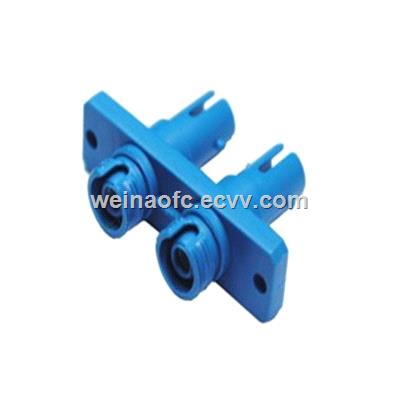 Optical Adaptor Hybrid FCST duplex plastic housing