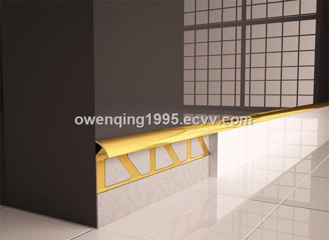 Ceramic wall tile accessory round corner aluminum edge trim