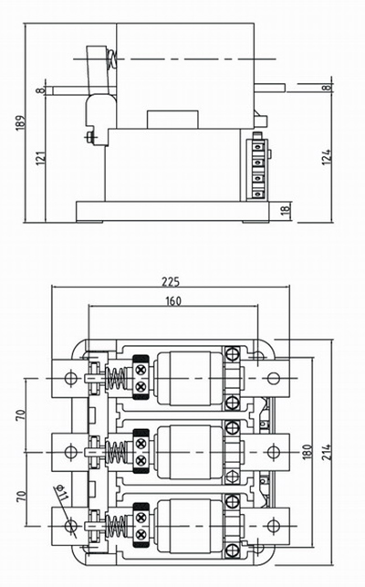 AC Vacuum Contactor CKJ5400114
