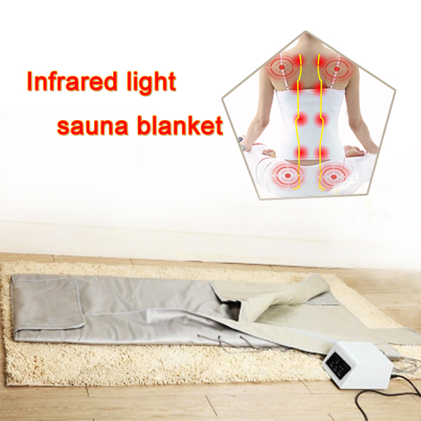 Factory price body slimming machine portable 3 zones far infrared sauna blanket